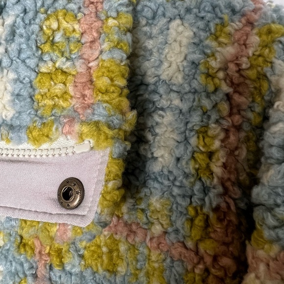 TULAROSA Skyler Jacket in Citron Multi Plaid - Picture 4 of 8